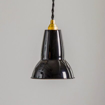 Levné svítidlo od značky Anglepoise sametová černá ocel/mosaz