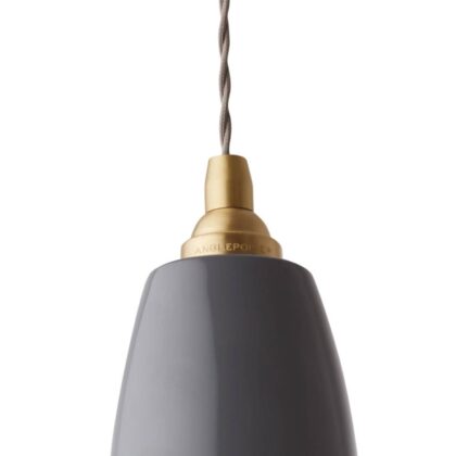 Levné svítidlo od značky Anglepoise slonovinová šedá ocel/mosaz