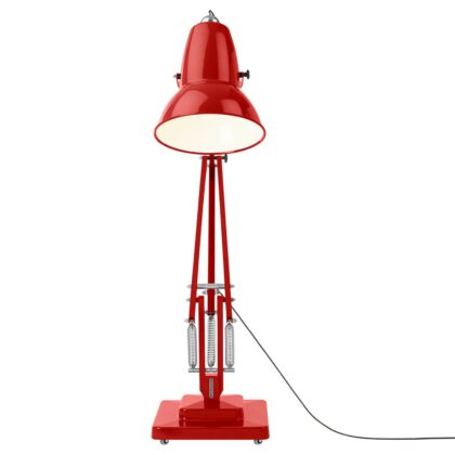Levné svítidlo od značky Anglepoise karmínově červená kov/hliník
