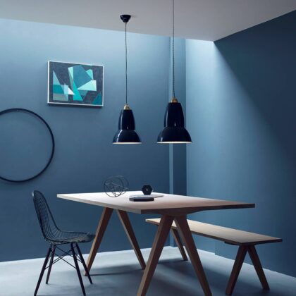 Levné svítidlo od značky Anglepoise sametová černá ocel/mosaz