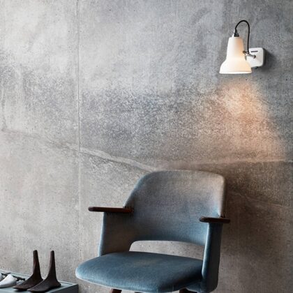 Levné svítidlo od značky Anglepoise přírodní bílá/chrom keramika/hliník/kov