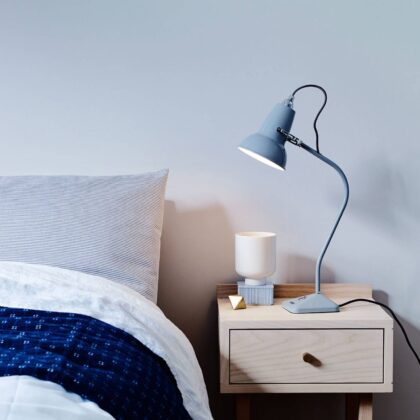 Levné svítidlo od značky Anglepoise šedá ocel/železo/textil