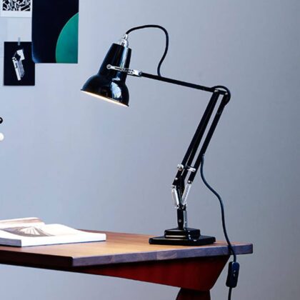 Levné svítidlo od značky Anglepoise černé ocel/železo/hliník