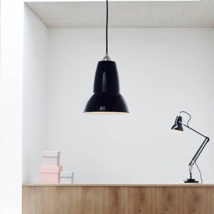 Levné svítidlo od značky Anglepoise sametová černá ocel