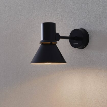Levné svítidlo od značky Anglepoise matná černá ocel/hliník