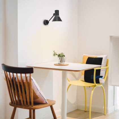 Levné svítidlo od značky Anglepoise matná černá ocel/hliník