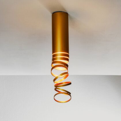 Levné svítidlo od značky Artemide zlatá hliník