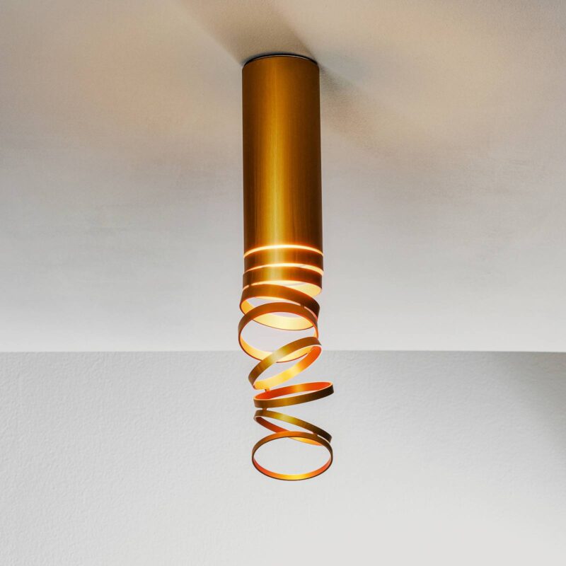 Levné svítidlo od značky Artemide zlatá hliník