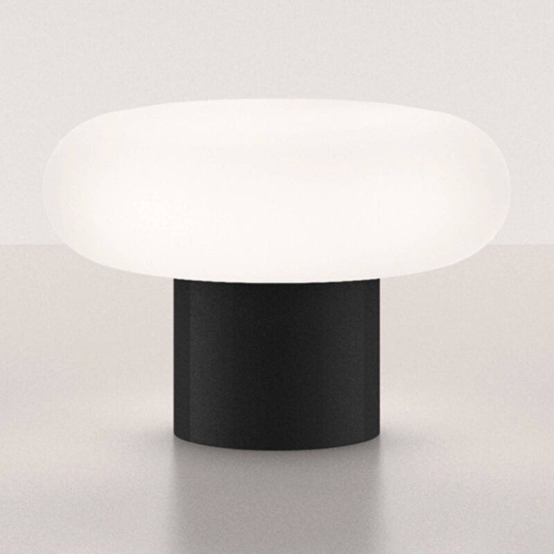 Levné svítidlo od značky Artemide bílá/černá sklo/keramika