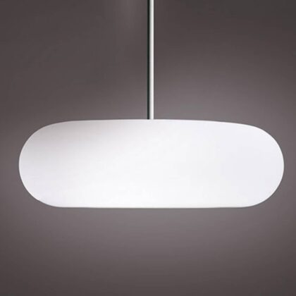 Levné svítidlo od značky Artemide bílé sklo/ocel