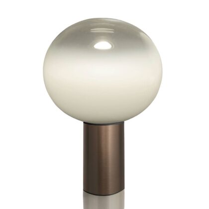 Levné svítidlo od značky Artemide bronzová satinovaná/bílá kov/sklo