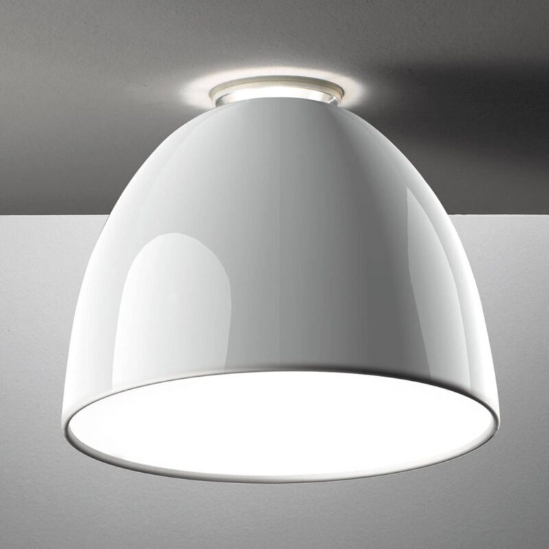 Levné svítidlo od značky Artemide lesklá bílá hliník/polykarbonát