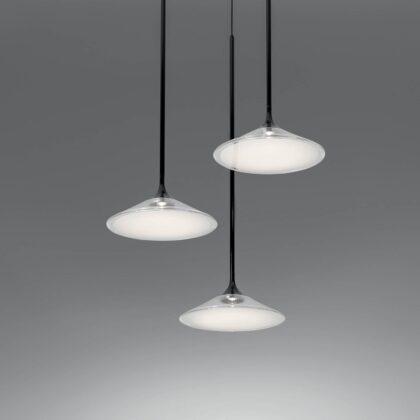Levné svítidlo od značky Artemide průhledná methakrylát/hliník/mosaz