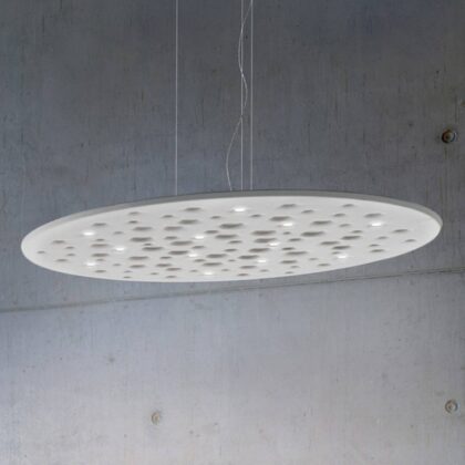 Levné svítidlo od značky Artemide bílé recyklovaný polyester