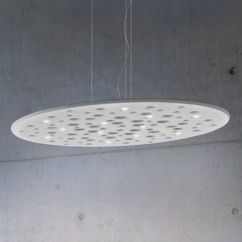 Levné svítidlo od značky Artemide bílé recyklovaný polyester