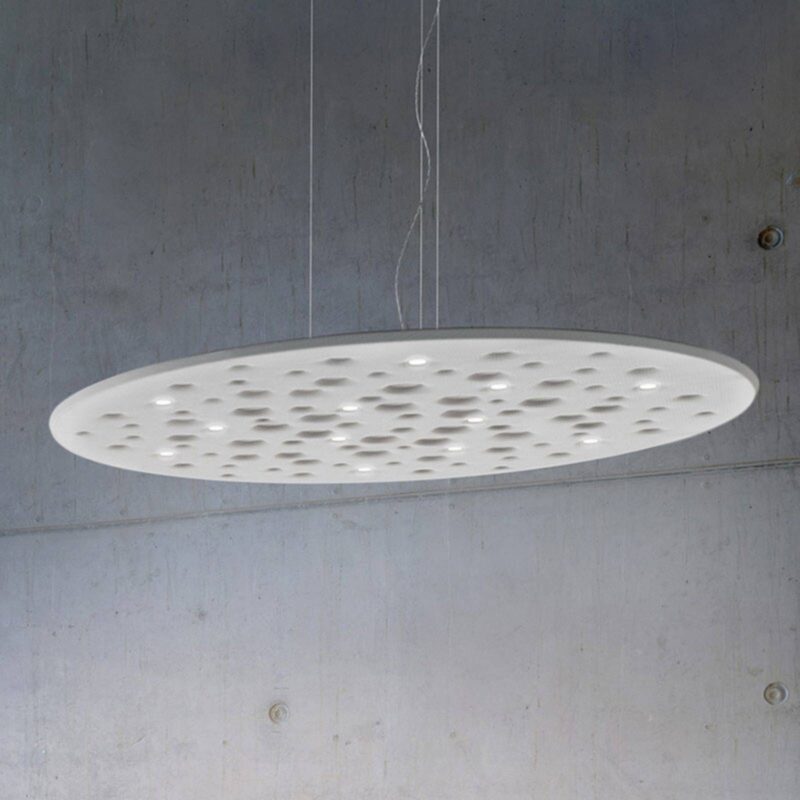 Levné svítidlo od značky Artemide bílé recyklovaný polyester