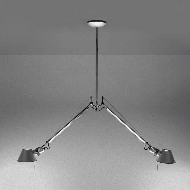 Levné svítidlo od značky Artemide hliník hliník/ocel