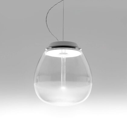Levné svítidlo od značky Artemide bílá/čirá Sklo/metakrylát/hliník