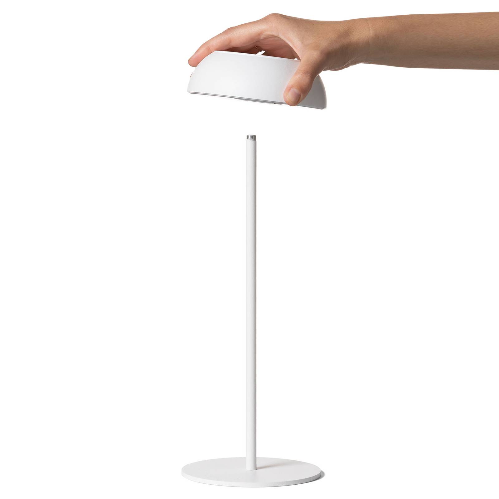 Levné světlo Axo Light Designová stolní lampa Axolight Float LED Levné svítidlo od značky Axo Light bílá Hliník/nerezová ocel/plast