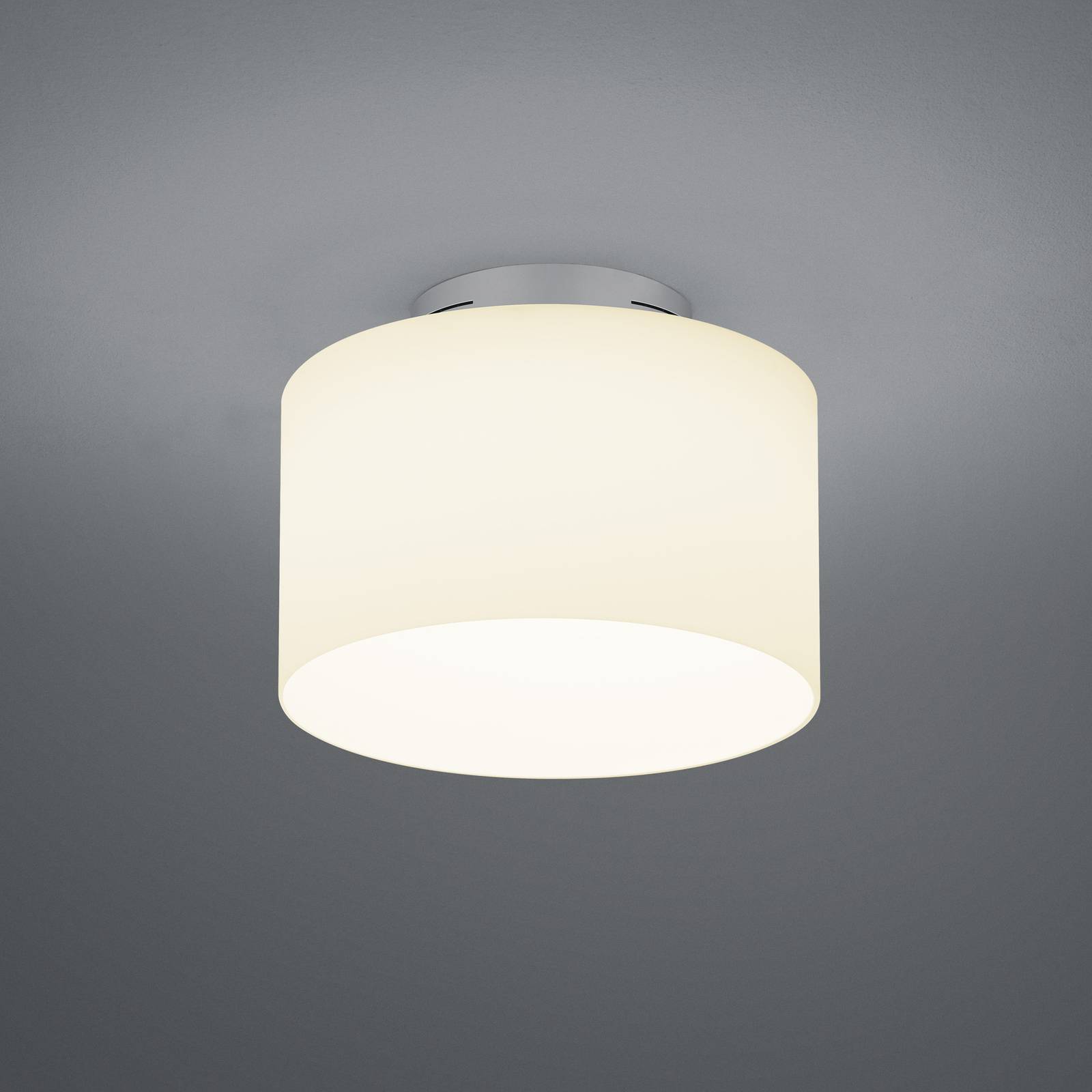 Levné světlo BANKAMP Grand Opal stropní svítidlo hliníkové Ø 32 cm Levné svítidlo od značky BANKAMP eloxovaný hliník/opálově bílá hliník/sklo