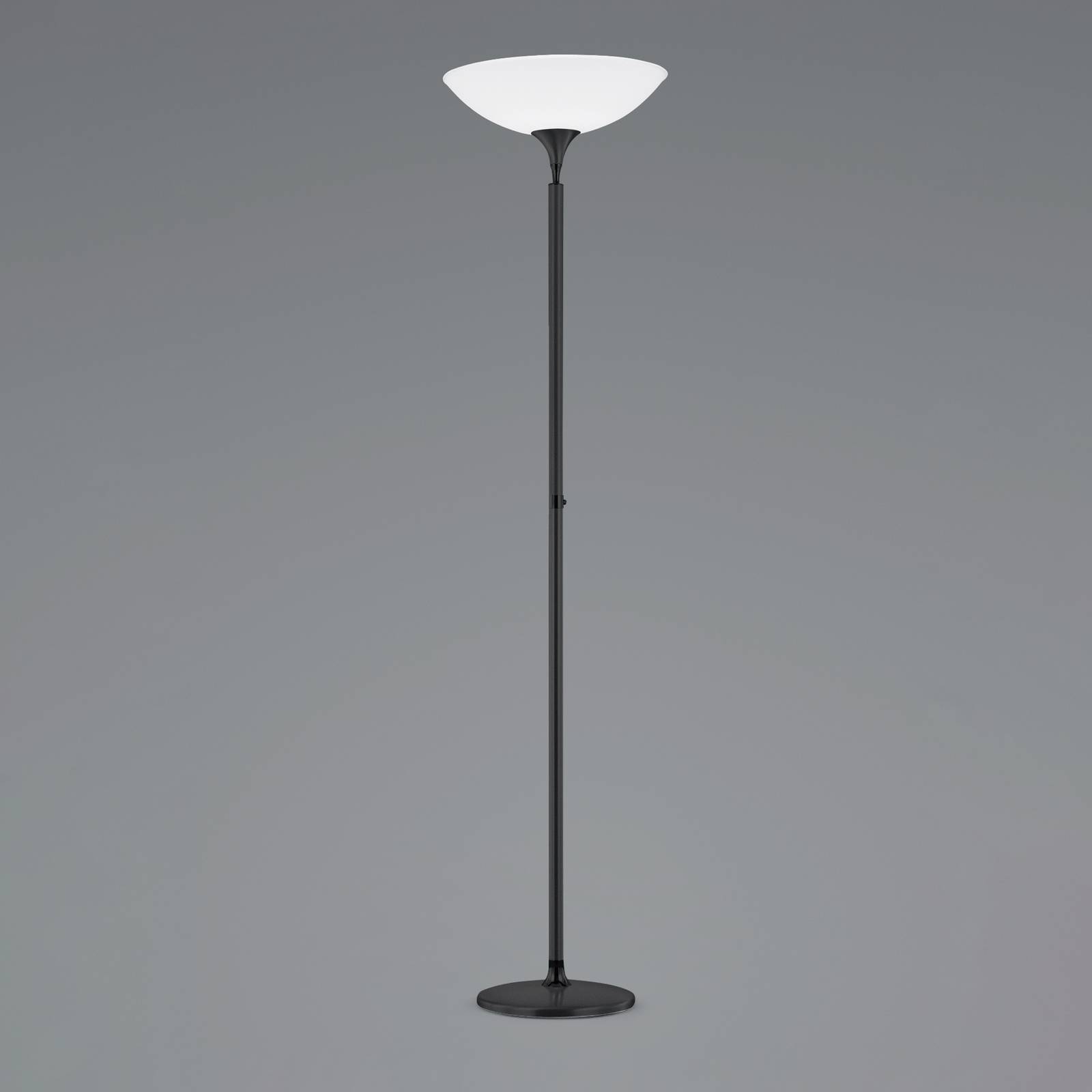 Levné světlo BANKAMP Opera LED stojací lampa Levné svítidlo od značky BANKAMP černá/opálová bílá mosaz/sklo