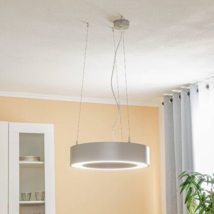 Levné svítidlo od značky BRUMBERG stříbrná strukturovaná Hliník/ocel/plast