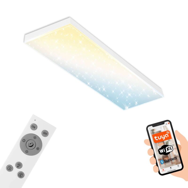 Levné svítidlo od značky Briloner bílá Plast/kov