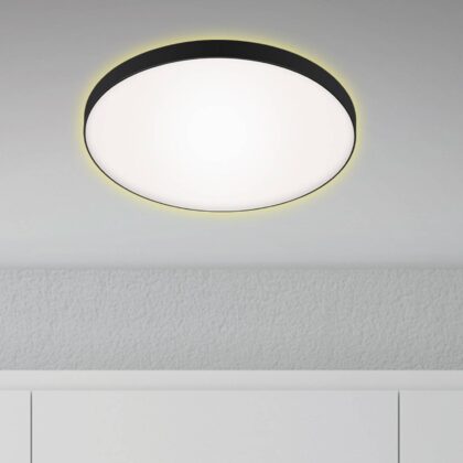 Levné svítidlo od značky Briloner černá/satinovaná Kov/plast