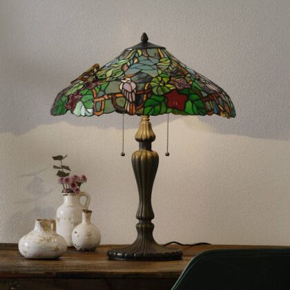 Levné svítidlo od značky Clayre&Eef multicolour/starožitná mosaz sklo/polyresin