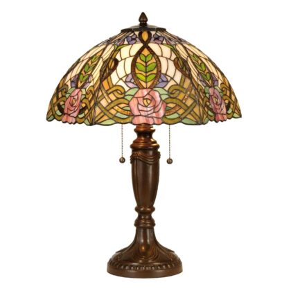 Levné svítidlo od značky Clayre&Eef zelená/hnědá/multicolour sklo/polyresin