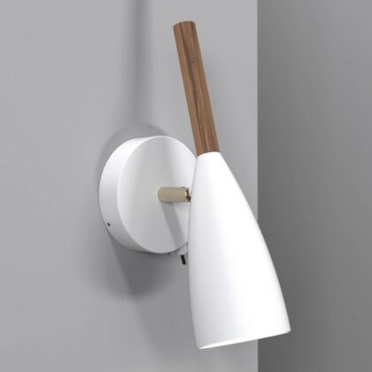 Levné svítidlo od značky DFTP by Nordlux bílá Kov/ořechové dřevo