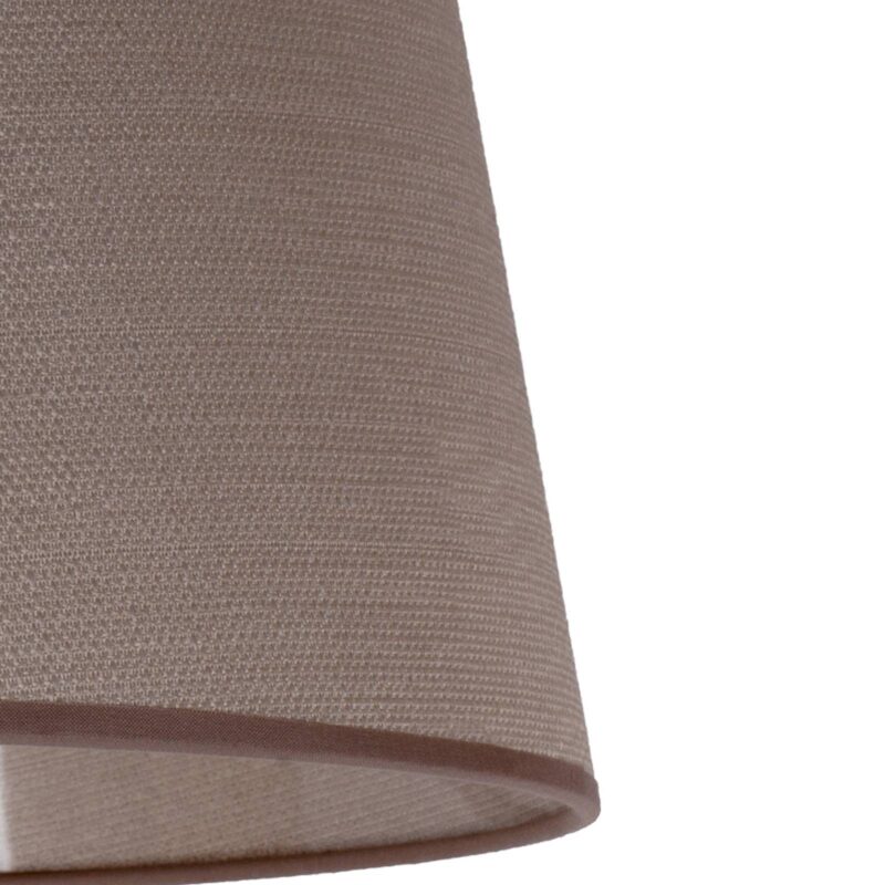 Levné svítidlo od značky Duolla béžová/průhledná textil
