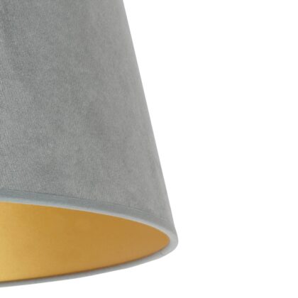 Levné svítidlo od značky Duolla mátově zelená/zlatá semiš/textil