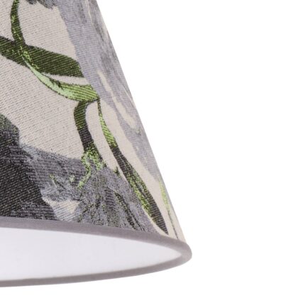 Levné svítidlo od značky Duolla šedá textil
