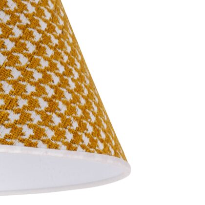Levné svítidlo od značky Duolla žlutý/bílý textil