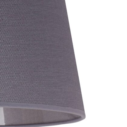 Levné svítidlo od značky Duolla šedá/průhledná Textil
