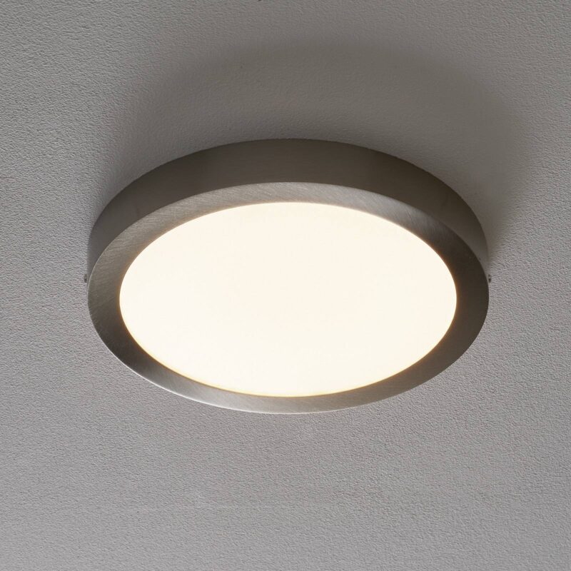 Levné svítidlo od značky EGLO connect satinovaný nikl kov/plast