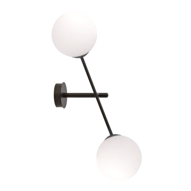 Levné svítidlo od značky EMIBIG LIGHTING černý; opálový ocel práškovaná/sklo
