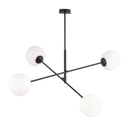 Levné svítidlo od značky EMIBIG LIGHTING černý; opálový ocel práškovaná/sklo