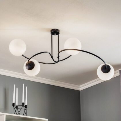Levné svítidlo od značky EMIBIG LIGHTING černá/bílá ocel