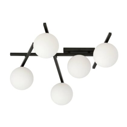 Levné svítidlo od značky EMIBIG LIGHTING černý; opálový ocel práškovaná/sklo