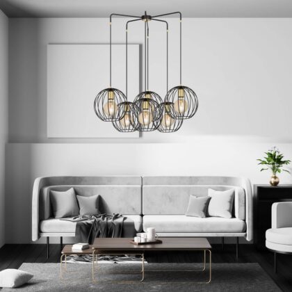 Levné svítidlo od značky EMIBIG LIGHTING černé ocel
