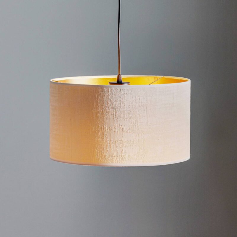 Levné svítidlo od značky EMIBIG LIGHTING bílá/zlatá/černá látka/ocel