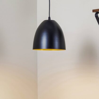 Levné svítidlo od značky EMIBIG LIGHTING černá/zlatý vnitřek ocel