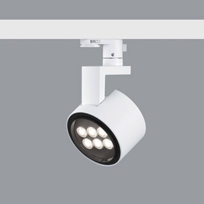 Levné svítidlo od značky ERCO bílá (RAL 9002) hliníkový odlitek/plast