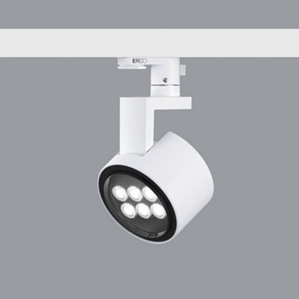 Levné svítidlo od značky ERCO bílá (RAL 9002) hliníkový odlitek/plast