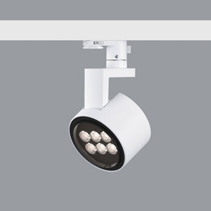 Levné svítidlo od značky ERCO bílá (RAL 9002) hliníkový odlitek/plast
