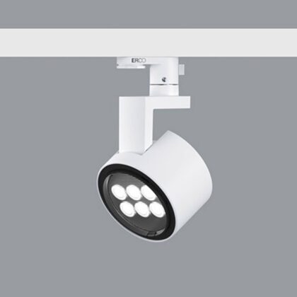Levné svítidlo od značky ERCO bílá (RAL 9002) hliníkový odlitek/plast