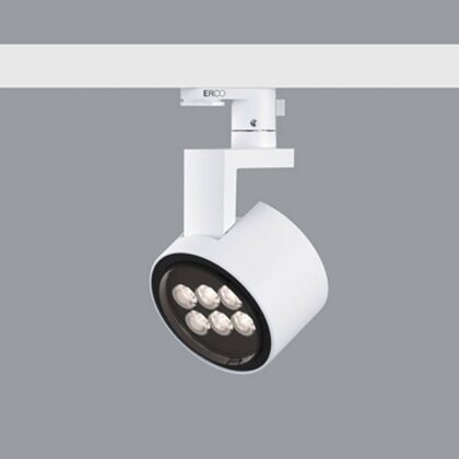 Levné svítidlo od značky ERCO bílá (RAL 9002) hliníkový odlitek/plast