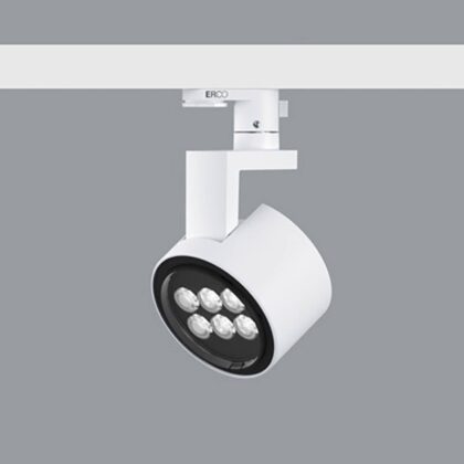 Levné svítidlo od značky ERCO bílá (RAL 9002) hliníkový odlitek/plast